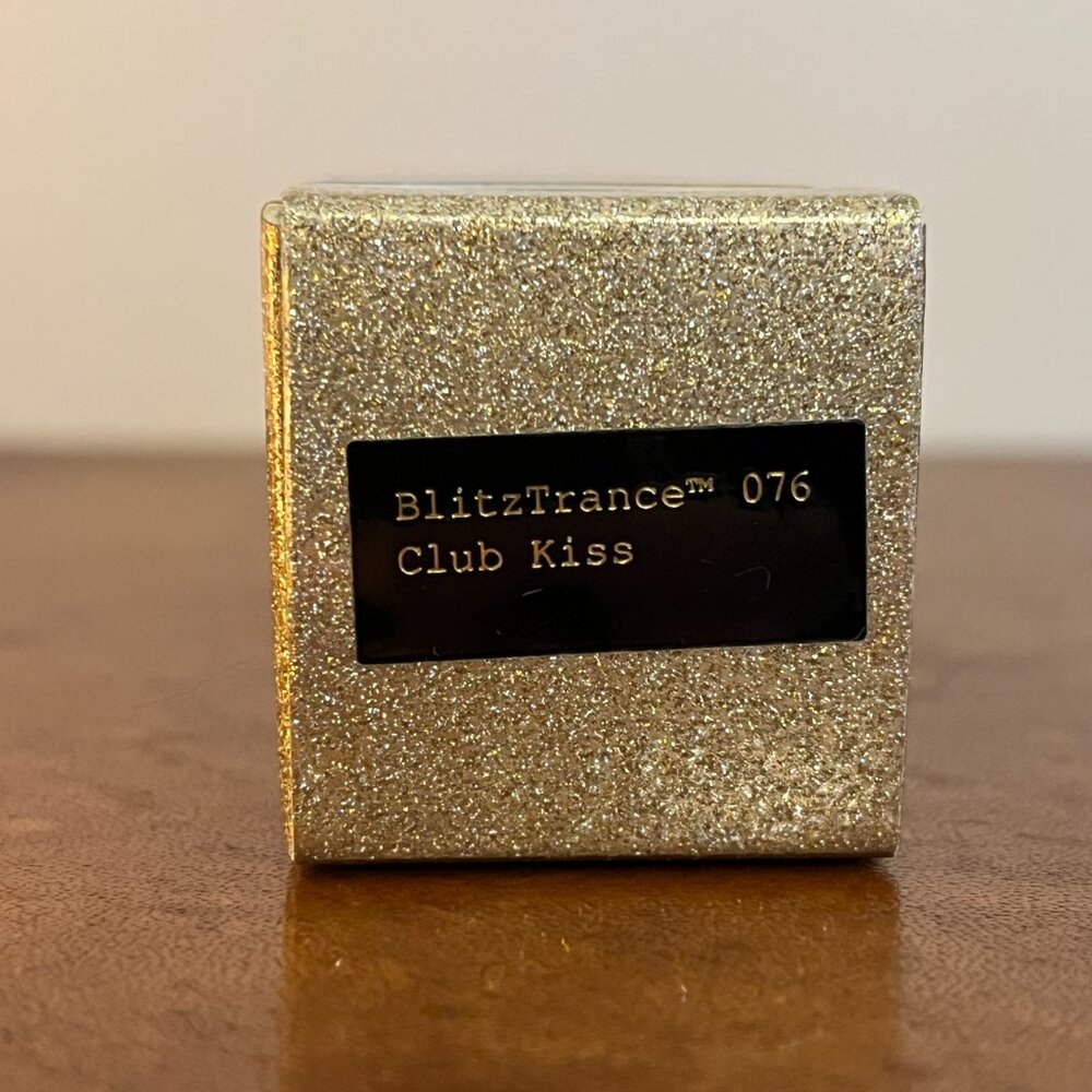 NIB Pat McGrath Club Kiss BlitzTrance Iridescent Lipstick, Full Size